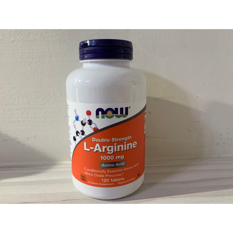 NOW FOODS 健而婷 L-Arginine 左旋精氨酸 雙倍濃度 健身 一氧化氮前驅