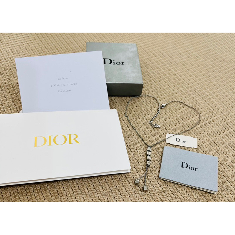 迪奧Dior。真品正品Y字項鍊
