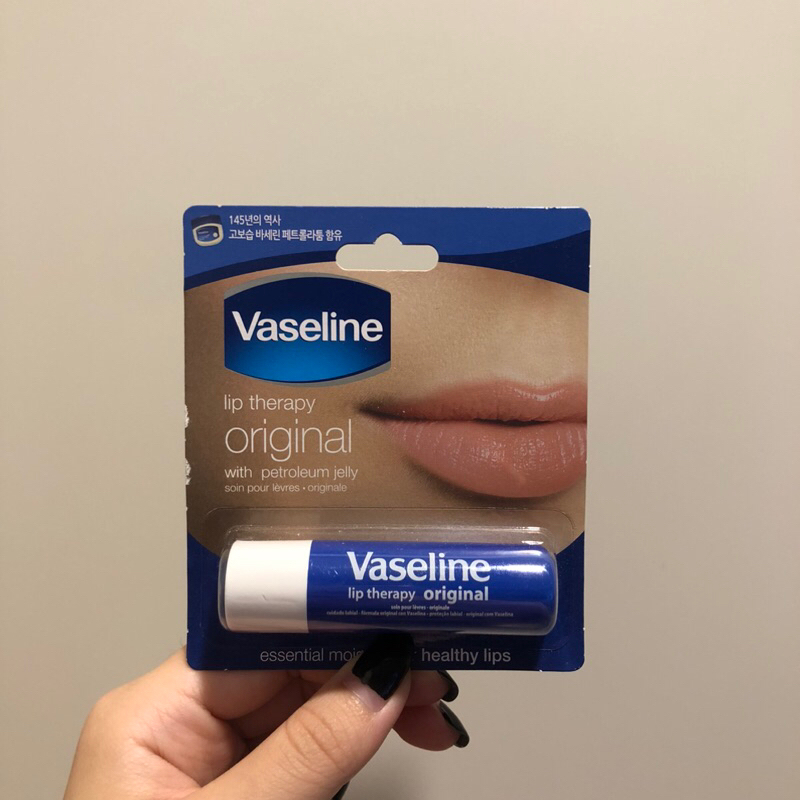 【全新】Vaseline凡士林 護唇膏4.8g 經典滋潤