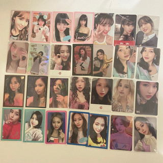 Twice 小卡 專卡 momo Sana mina 子瑜 tzuyu 專輯 卡