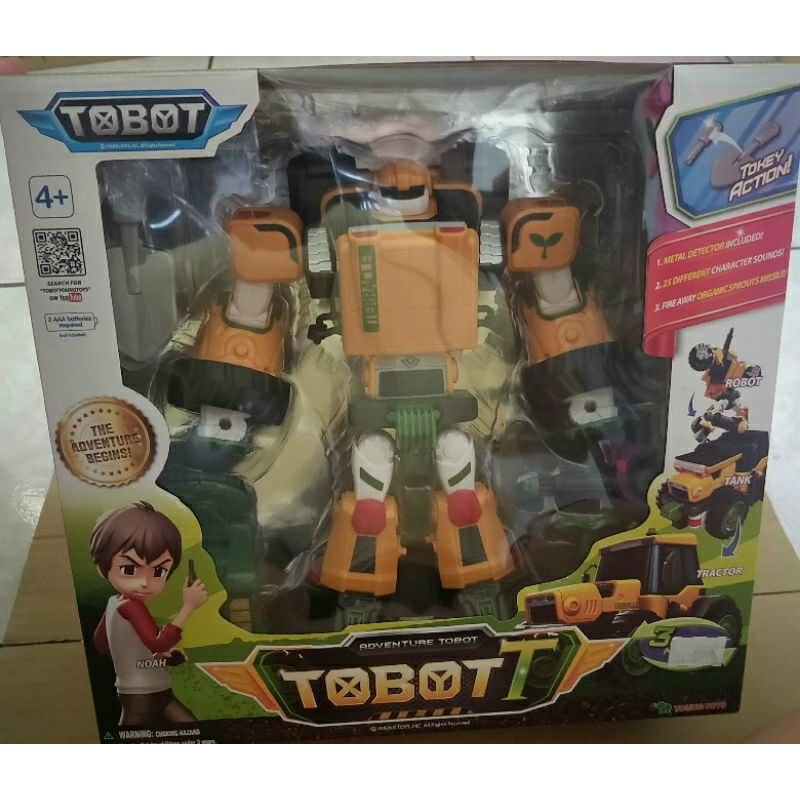 全新正版盒損 TOBOT 機器戰士 冒險T