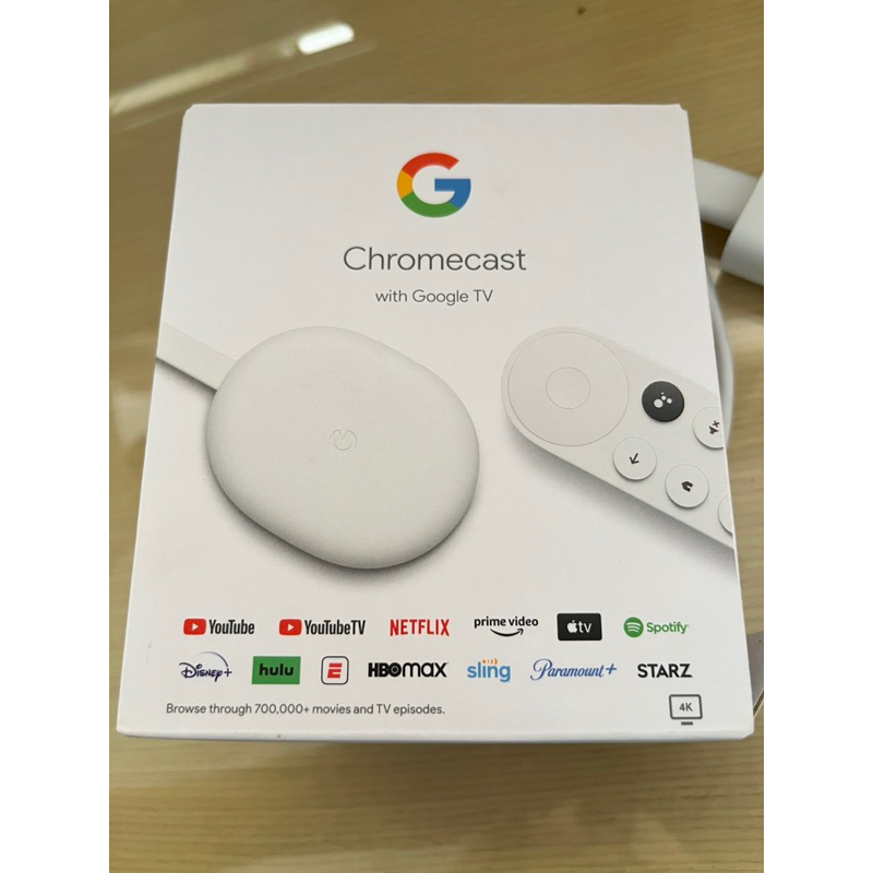 【失心瘋❤️‍🔥】面交1千 Chromecast 4代 Google TV 媒體串流播放器 4K 電視棒 appletv