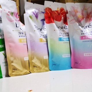 Biore 蜜妮 淨嫩沐浴乳 水採保濕型 浪漫櫻花香 男性專用黑白柔珠洗面乳100g 蜜妮溫和水嫩洗面乳100g