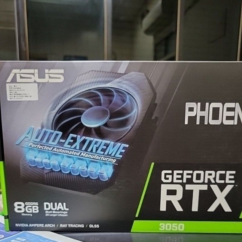 ASUS 華碩 Phoenix GeForce RTX3050 8GB PH-RTX3050 8G DDR6 顯示卡