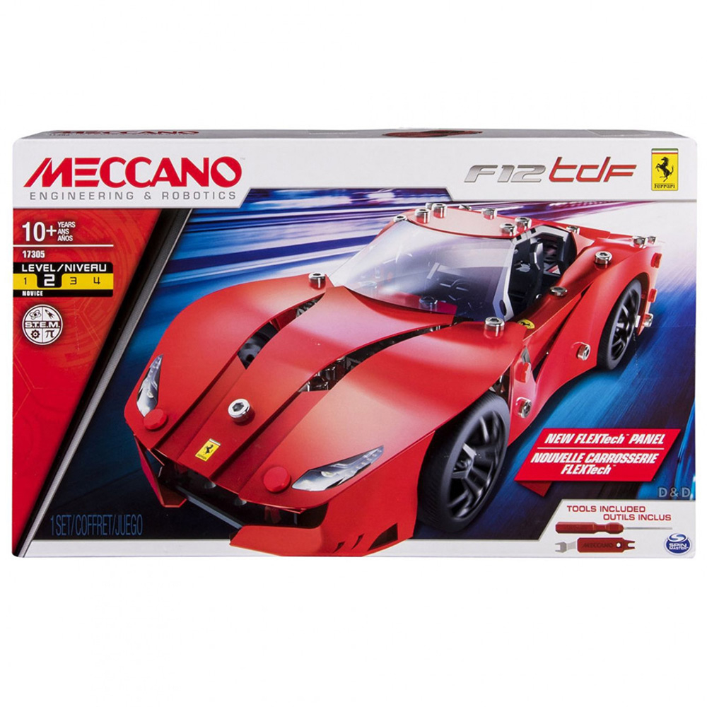 Meccano-法拉利F12跑車組(出清不挑盒況)