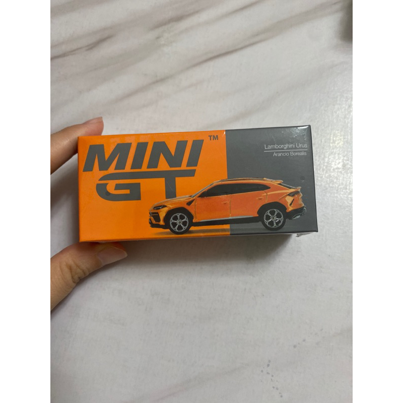 Mini GT #360 藍寶堅尼 Lamborghini Urus 橘 1/64