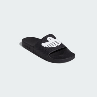 【小八】Adidas x Mark Gonzales Shmoofoil Slide 幽靈 黑 FY6849