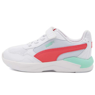 PUMA X Ray Speed Lite AC PS 魔鬼氈 運動鞋 中童 白粉 R9385 (38552516)