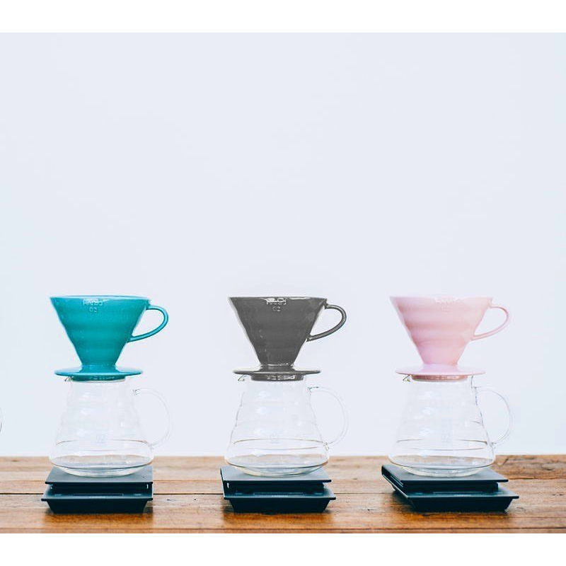 【日本HARIO】V60彩虹磁石濾杯1~4杯-共4色《拾光玻璃》濾杯 陶瓷濾杯 咖啡濾杯 咖啡用品