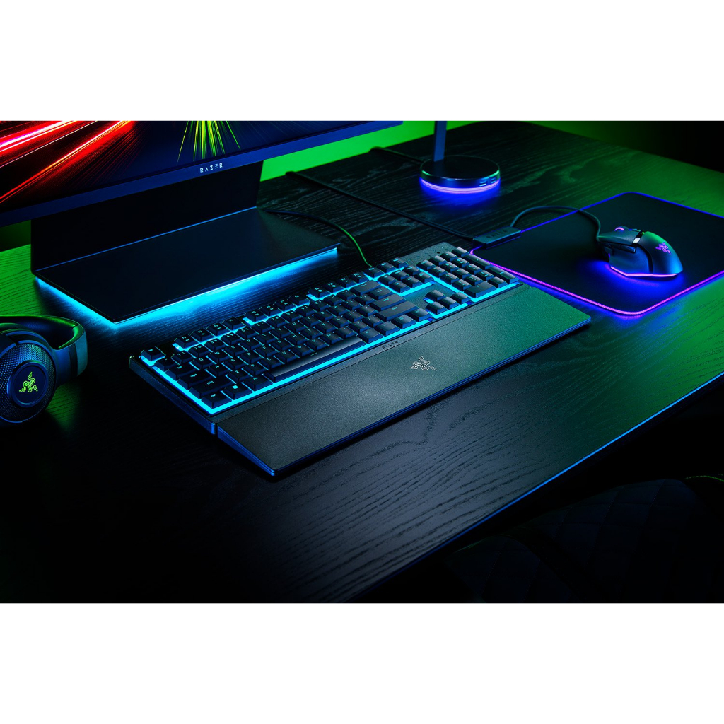 【玩家殿堂】Razer Ornata V3 X 雷蛇 雨林狼蛛 V3 X 薄膜式 矮軸按鍵 防潑水 有線電競鍵盤