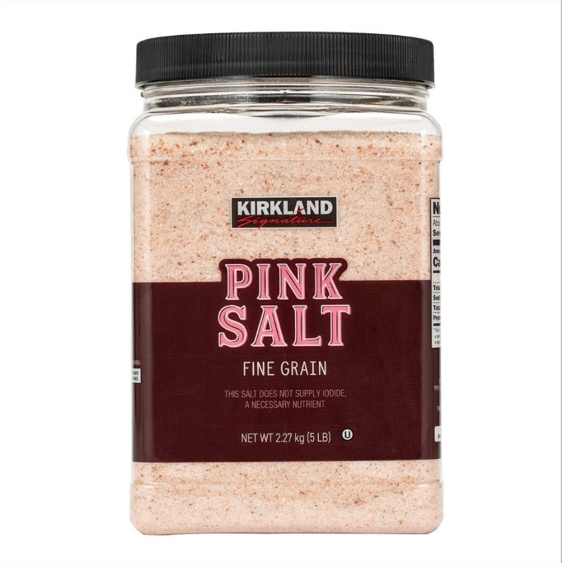 （好市多正品貨）Kirkland Signature 科克蘭 喜馬拉雅山粉紅鹽 玫瑰鹽(研磨) 2.27Kg/瓶