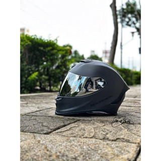 ⚠YB騎士補給⚠ Scorpion EXO R1 Air Carbon 消光黑 全罩 蠍子 贈墨片