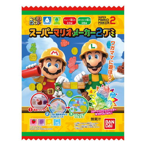 #悠西將# 日本 萬代 BANDAI Mario 瑪莉歐 DIY 食玩 軟糖 知育菓子 知育果子 手做 馬力歐 馬利歐