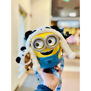 【Mull.】現+預｜北京🌍環球影城限定 Minions 小小兵 Bob Tim熊 熊貓造型 爆米花桶 可發聲 正版授權