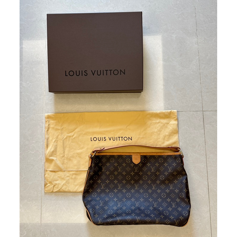Louis Vuitton 小紅書 爆款 LV M40353 Delightful monogram MM肩背包 購物袋
