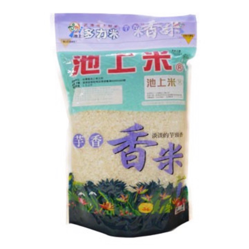 池上多力芋香米1.5KG