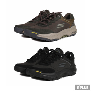 SKECHERS 男 走路健走鞋 GO WALK ARCH FIT OUTDOOR防潑水 -216463BBK/DKBR