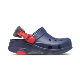 Crocs Classic AllTerrain Clog K 女鞋 大童 藍紅色 洞洞鞋 涼拖鞋 207458-410