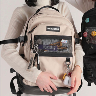 韓國代購 正品 NEIKIDNIS後背包 MESH STRING BACKPACK雙肩後背包 筆電後背包