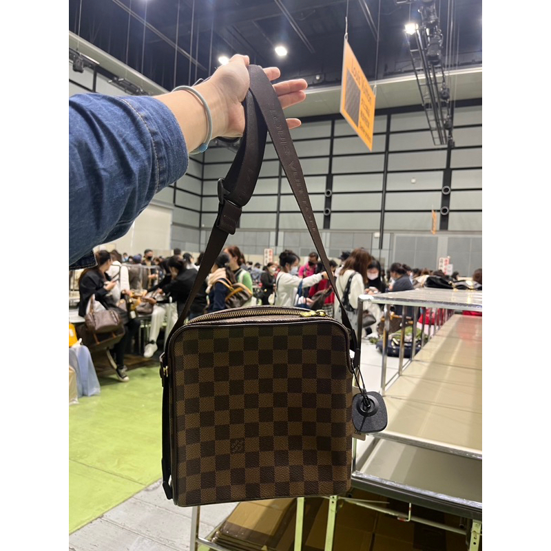 LV絕版棋盤格豆腐包/斜背包 Louis Vuitton 東京二手精品特賣會購買