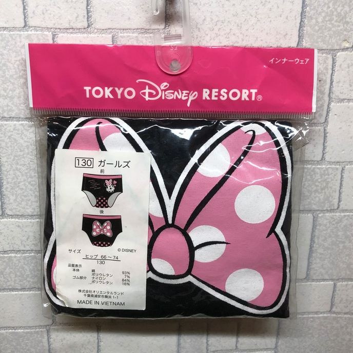 【S0839】Disney Mickey Mouse迪士尼米老鼠系列米妮兒童內褲