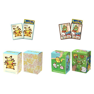 日本寶可夢中心 PTCG 卡套 卡盒 卡娜赫拉 Yurutto 皮卡丘 寶可夢151 黯焰支配者