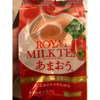 日東紅茶 皇家奶茶 草莓口味