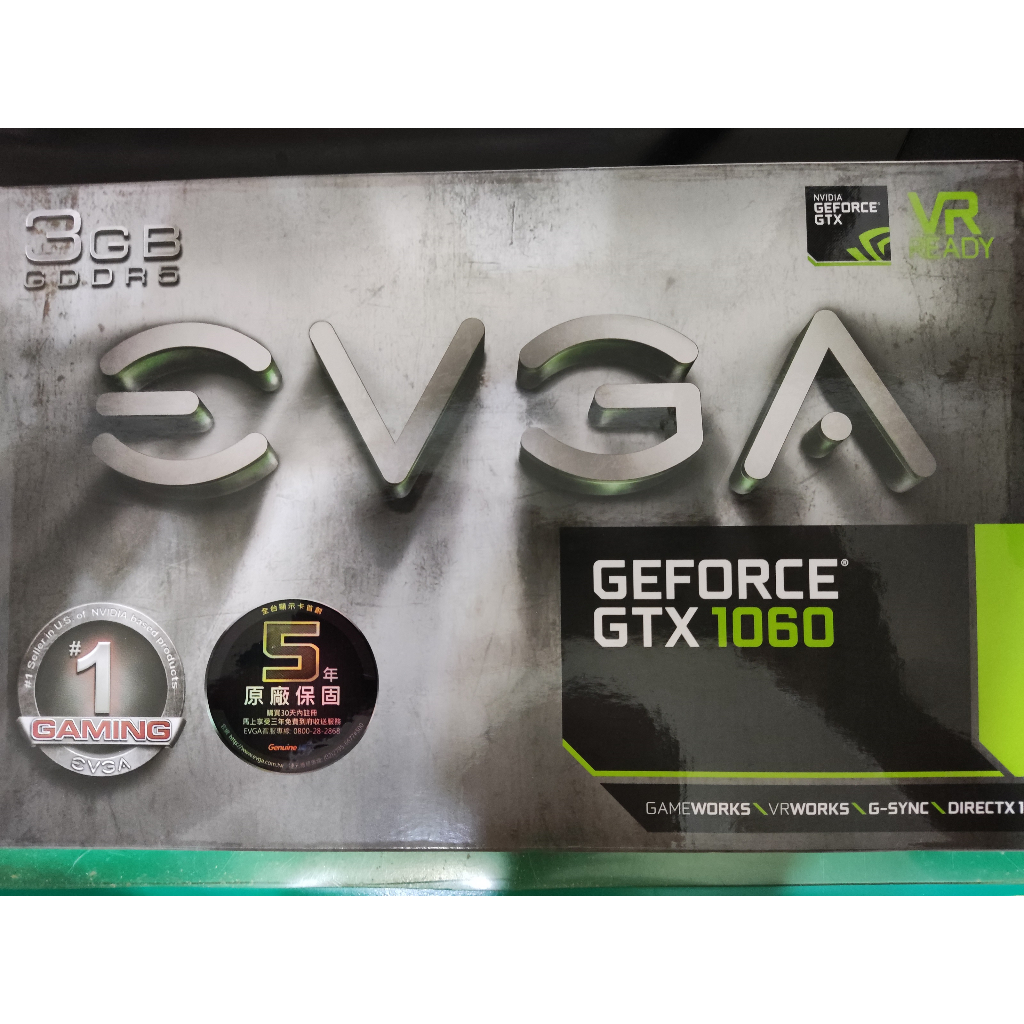 EVGA Geforce GTX 1060 3GB DDR5