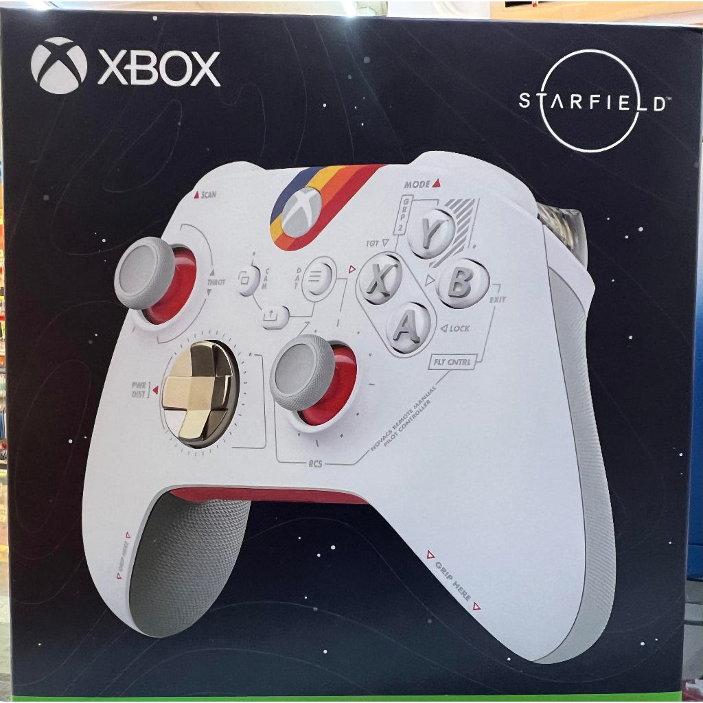 全新品 現貨 XBOX SERIES X 無線控制器 遊戲手把 Starfield 星空 限量版 台灣公司貨 附購買發票