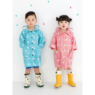 🌸現貨🌸 韓版型 兒童版型 梅雨季必備的校園雨衣5尺寸 版型 紙樣 非成品 紙型 含教學作法 DIY 女童 男孩 教學
