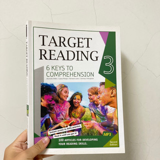 Target Reading 3 6keys to comprehension 含光碟