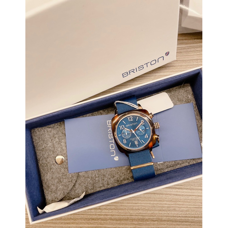 BRISTON法國輕奢侈品牌手錶-寶藍
