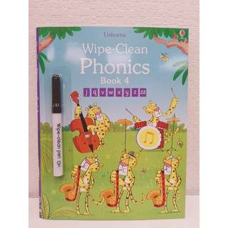 英文寫寫童書 可重複擦寫 Wipe-Clean Phonics Book 4