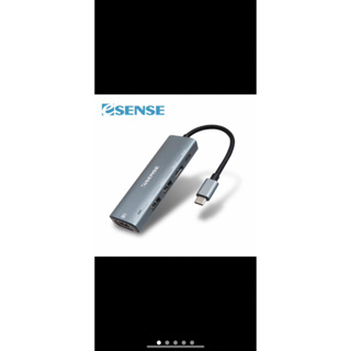 逸盛 Esense Type-C to HDMI/USB/PD轉接器 有保固