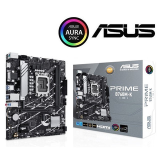 三重硬客】ASUS 華碩 PRIME B760M-K CSM 主機板 DDR5 M.2 雙槽 mATX Gen4【公司貨