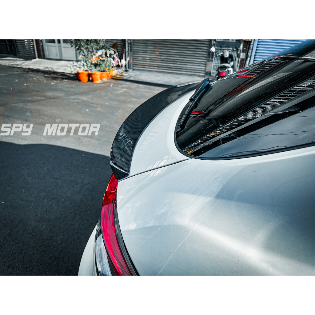 【SPY MOTOR】Porsche Macan G3 碳纖維中尾翼 尾翼