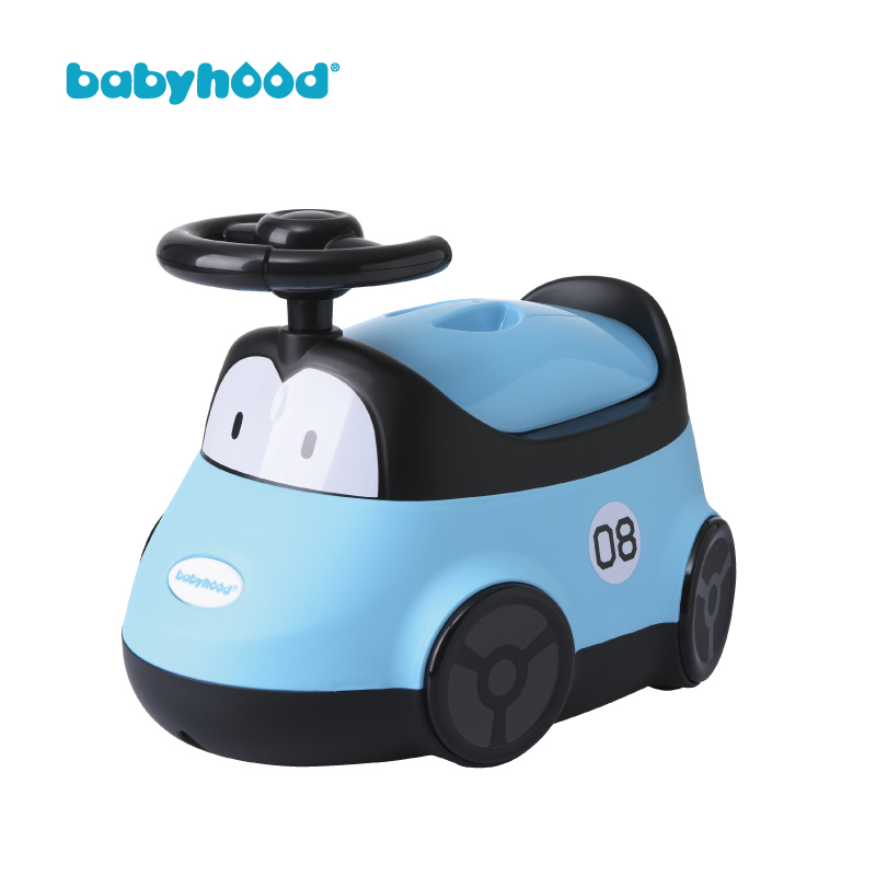 【福利品展示樣品】未使用過 babyhood小汽車兒童座便器