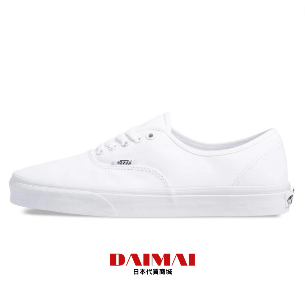 Vans Authentic 全白 懶人鞋 小白鞋 帆布鞋 瘦腳 護士鞋 工作鞋 男女鞋 休閒 VN000EE3W00