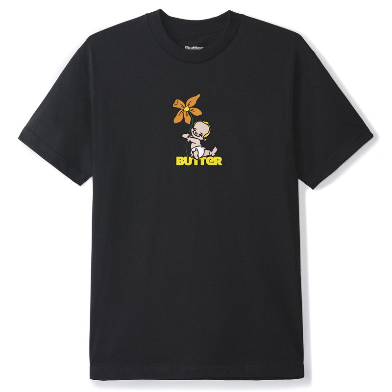 BUTTER GOODS A10300 BABY TEE 短T (黑色) 化學原宿