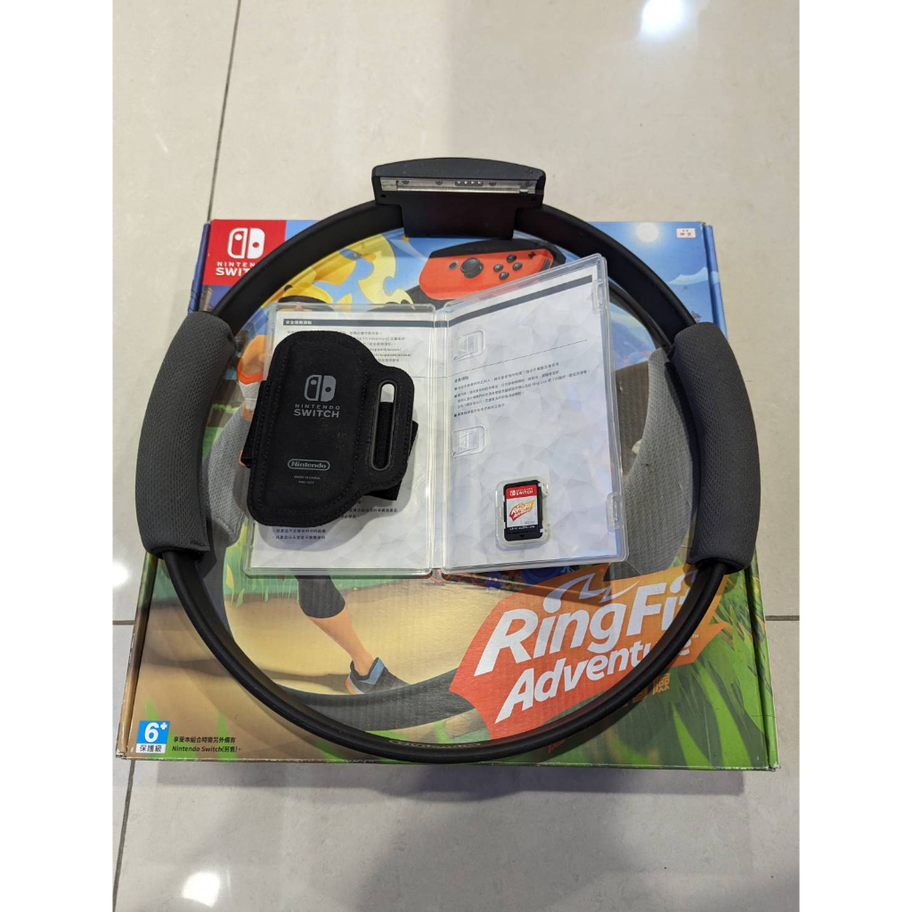 Nintendo Switch 健身環大冒險+專屬控制器Ring-Con