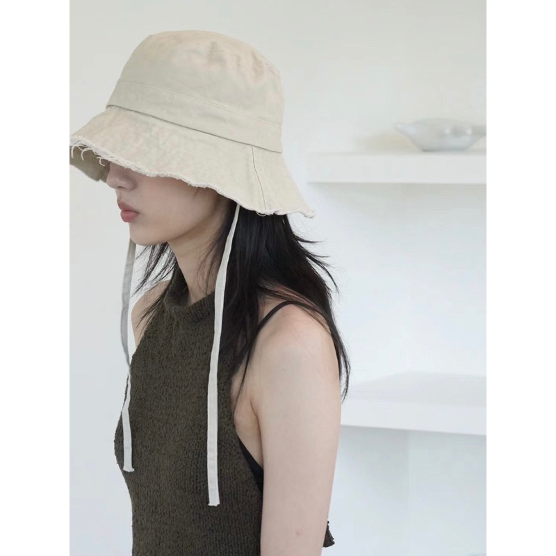 Dorbe 韓國連線🇰🇷 綁帶抽鬚漁夫帽