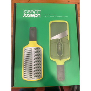 全新 現貨 英國Joseph Joseph 刨絲切片好順手組合（特價650元）不沾桌不鏽鋼餐夾 料理夾