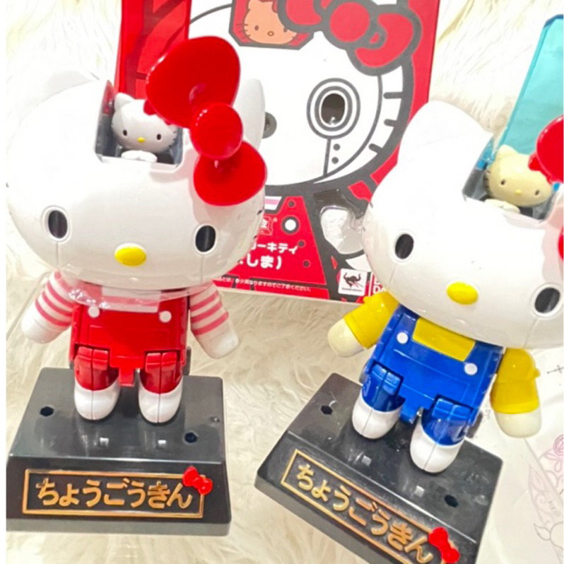 日本進口Hello Kitty超合金模型玩具買紅色（全新）回饋價已過