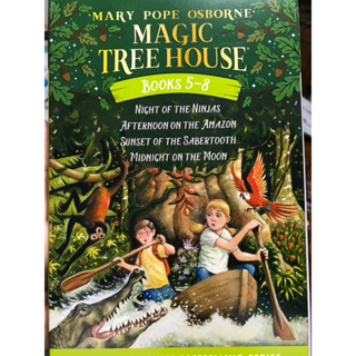 神奇樹屋Magic tree house5-8 正版英文原文書