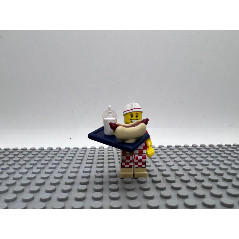 Lego 71018 17代人偶 minifigure/熱狗小販