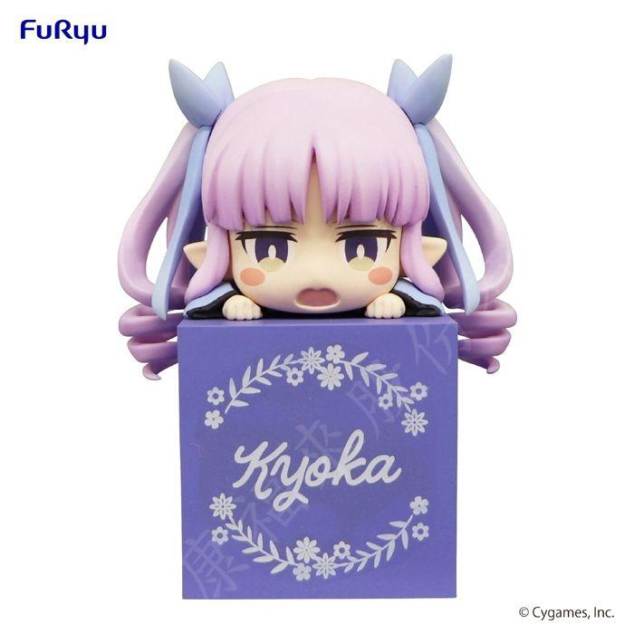 FURYU 超異域公主連結☆Re:Dive Q版趴掛人物 鏡華 景品 豬帽子模型玩具