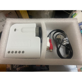 全新迷你投影機， 白色，無保固，LED projector
