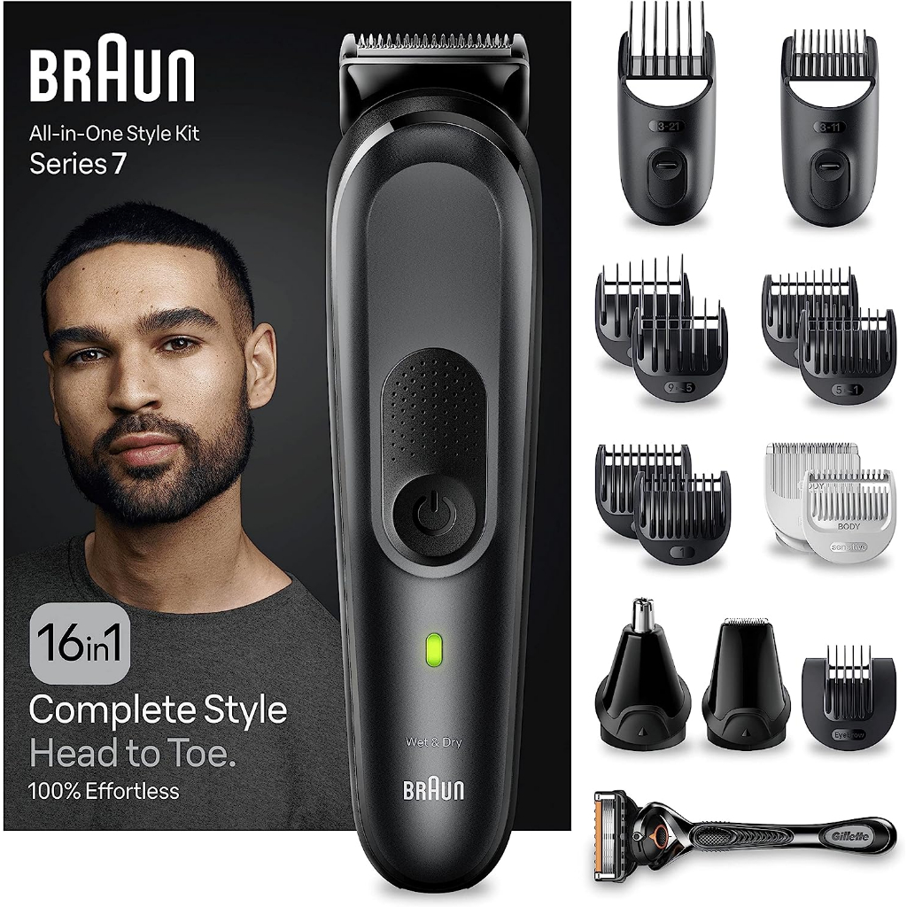百靈 Braun 多功能修容組電動理髮刮鬍鼻毛刀 MGK7491 MGK7221 MGK7320 5080 5445