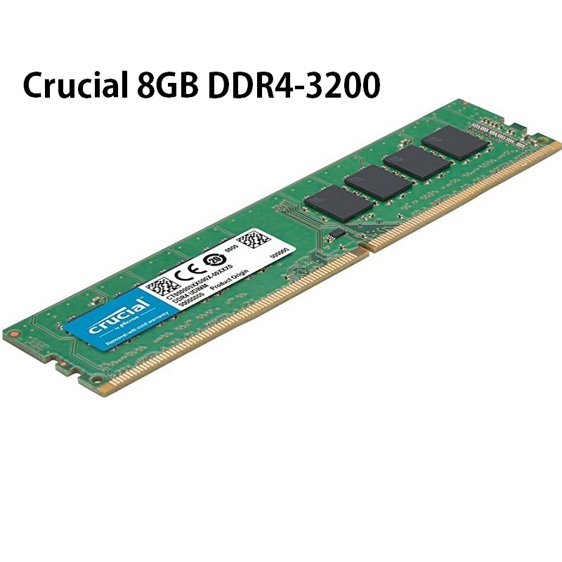 Micron 美光 Crucial 8GB DDR4-3200 桌上型記憶體