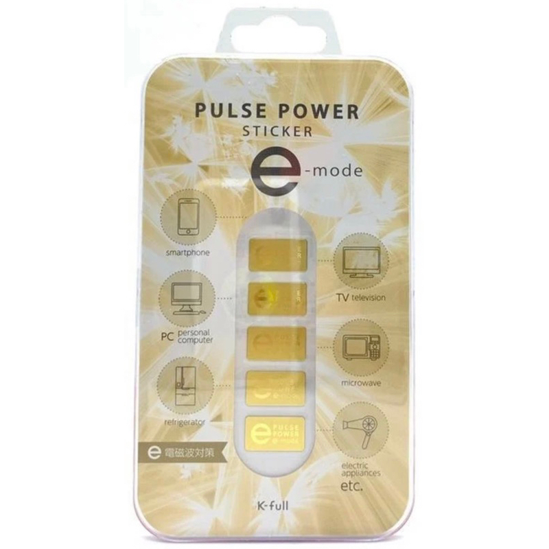 買一贈一顆日本皂！金色現貨/銀色少量！日本 PULSE POWER 二代防電磁波貼片